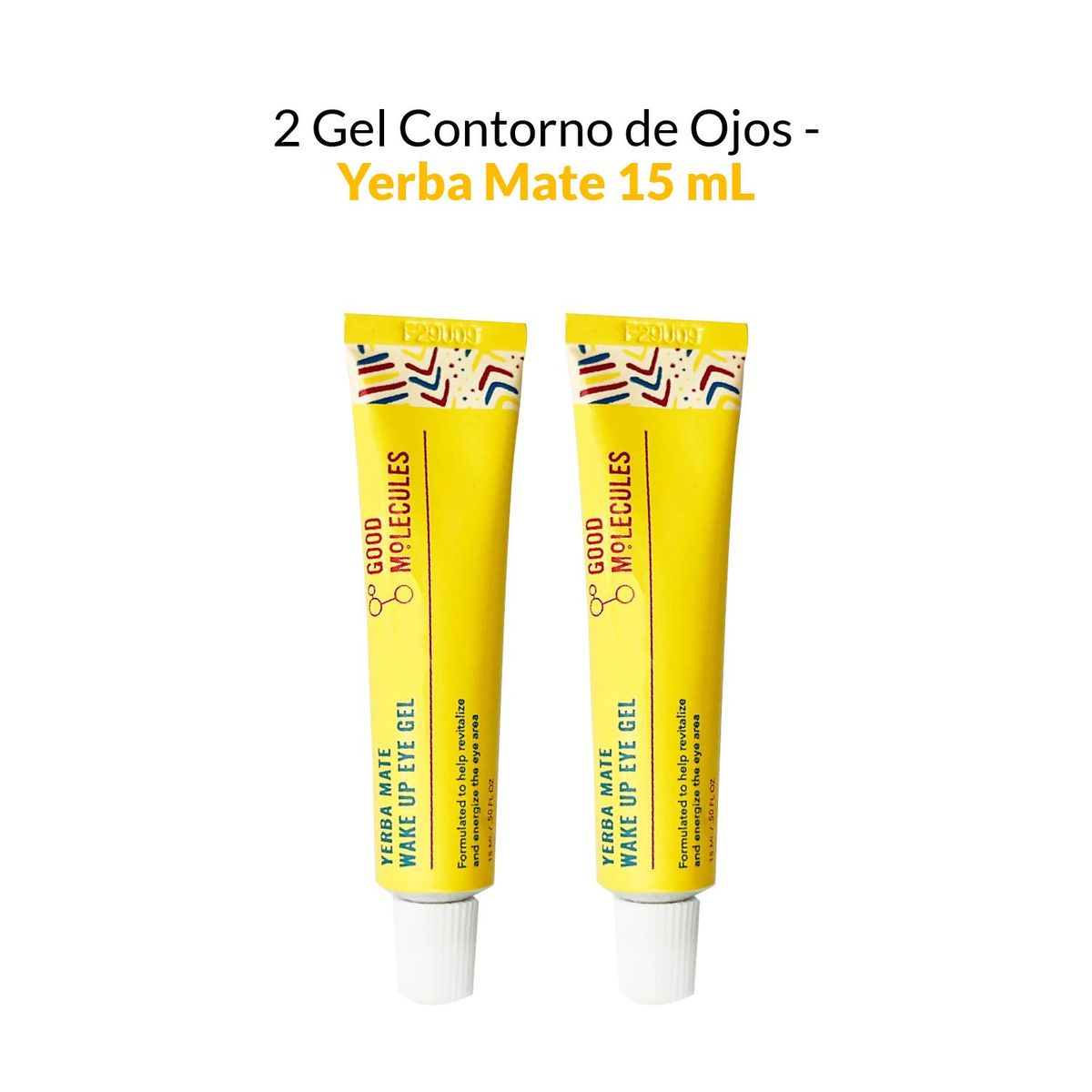GOOD MOLECULES - 2 Contorno De Ojos Yerba Mate Wake Up Eye Gel