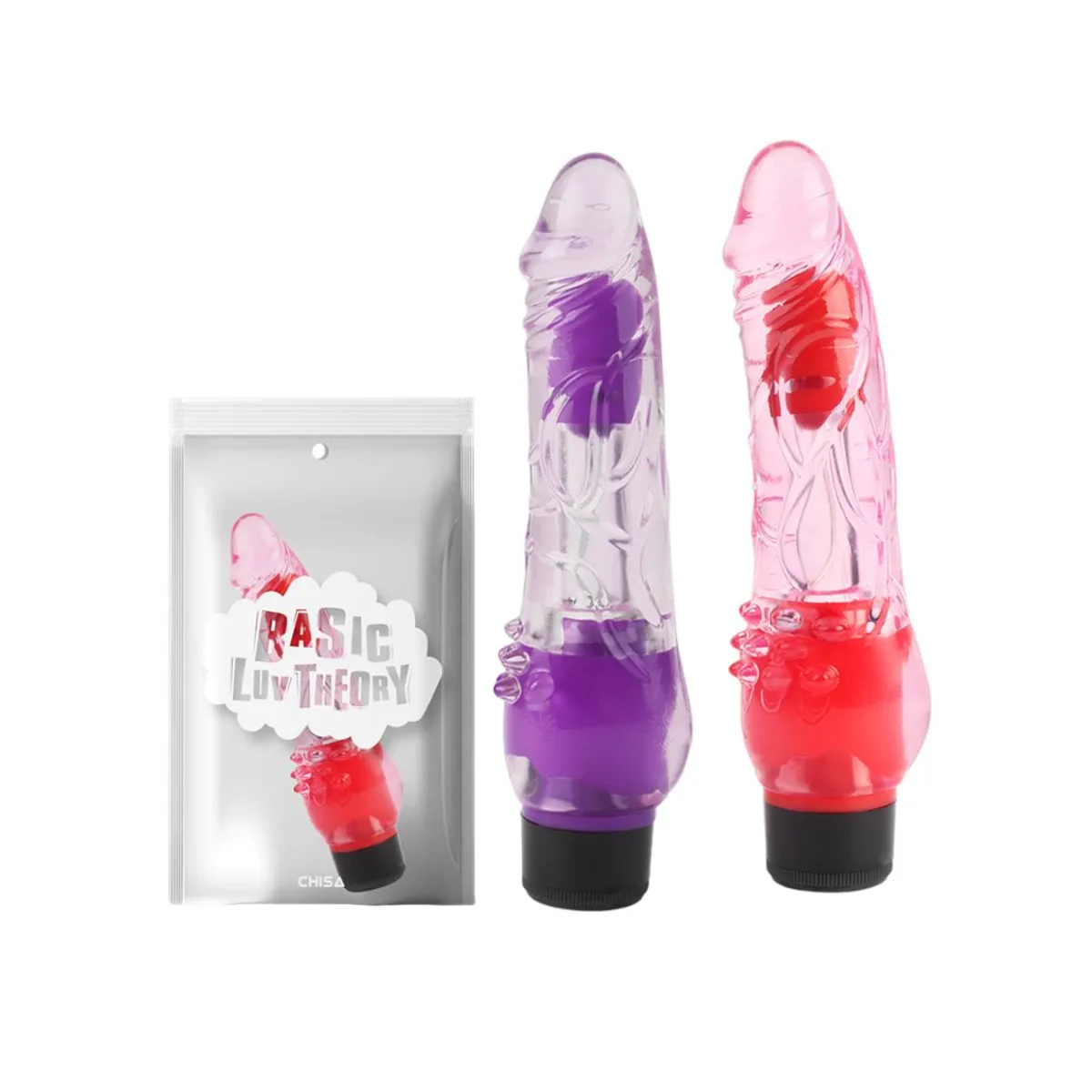 GENERICO - REALISTIC VIBE 78” VIBRADOR CON VELOCIDAD GRADUABLE.