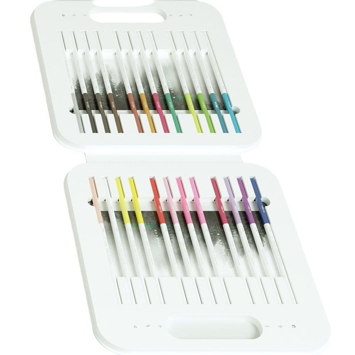 GENERICO - Miya Lápices de colores acuarelables - Set 24 colores