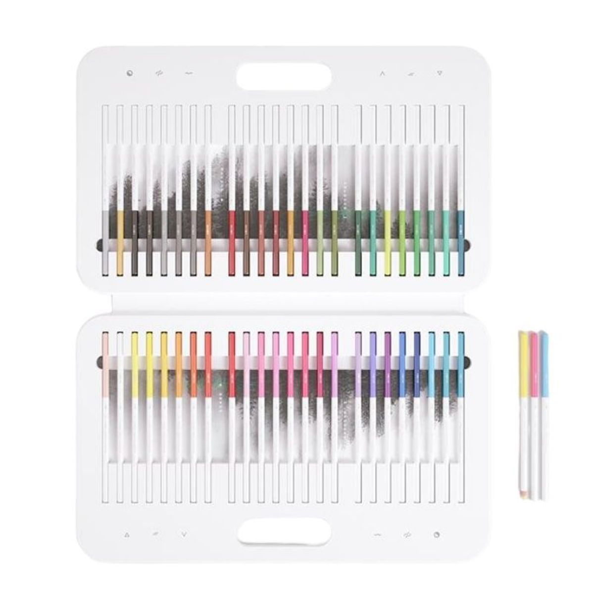 GENERICO - Miya Lápices de colores acuarelables - Set 48 colores