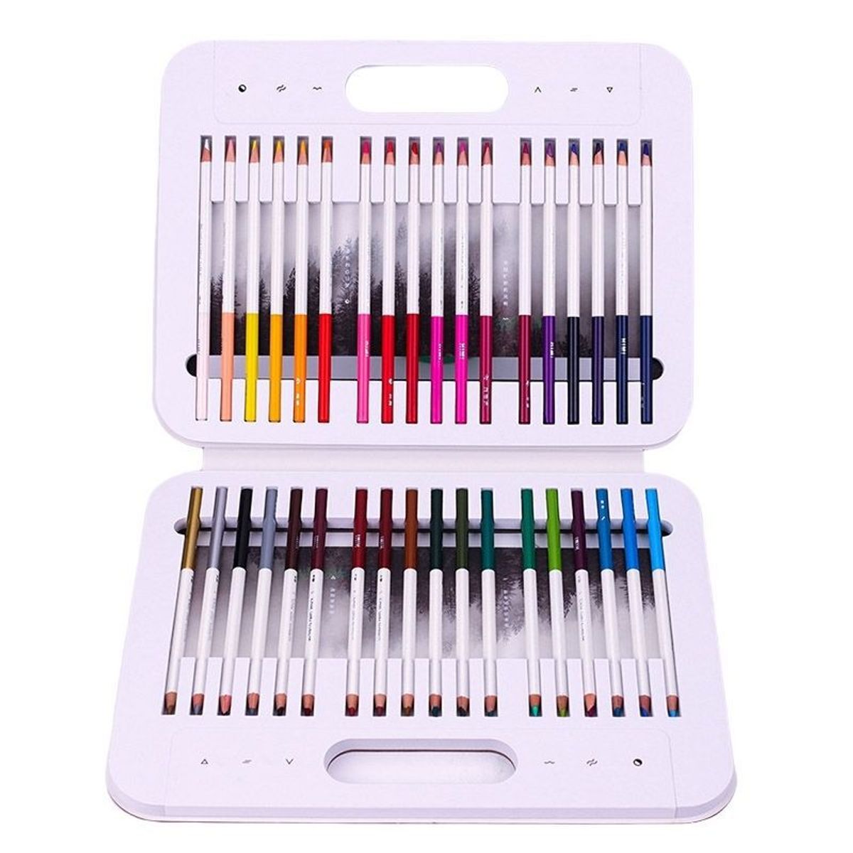 GENERICO - Miya Lápices de colores acuarelables - Set 36 colores