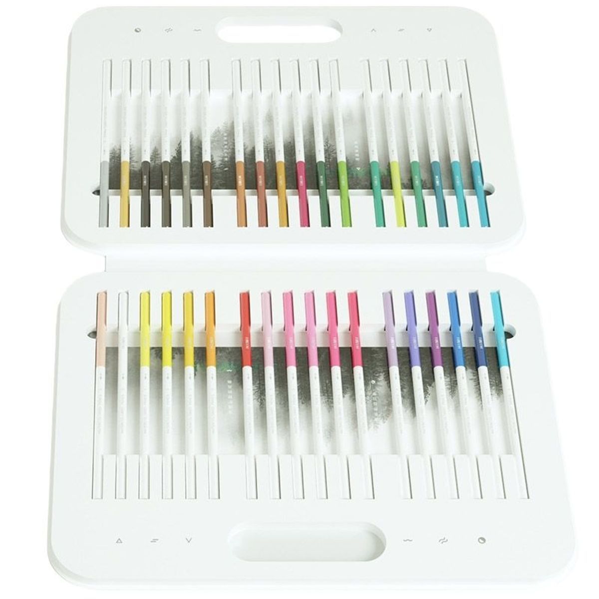 GENERICO - Miya Lápices de colores acuarelables - Set 36 colores