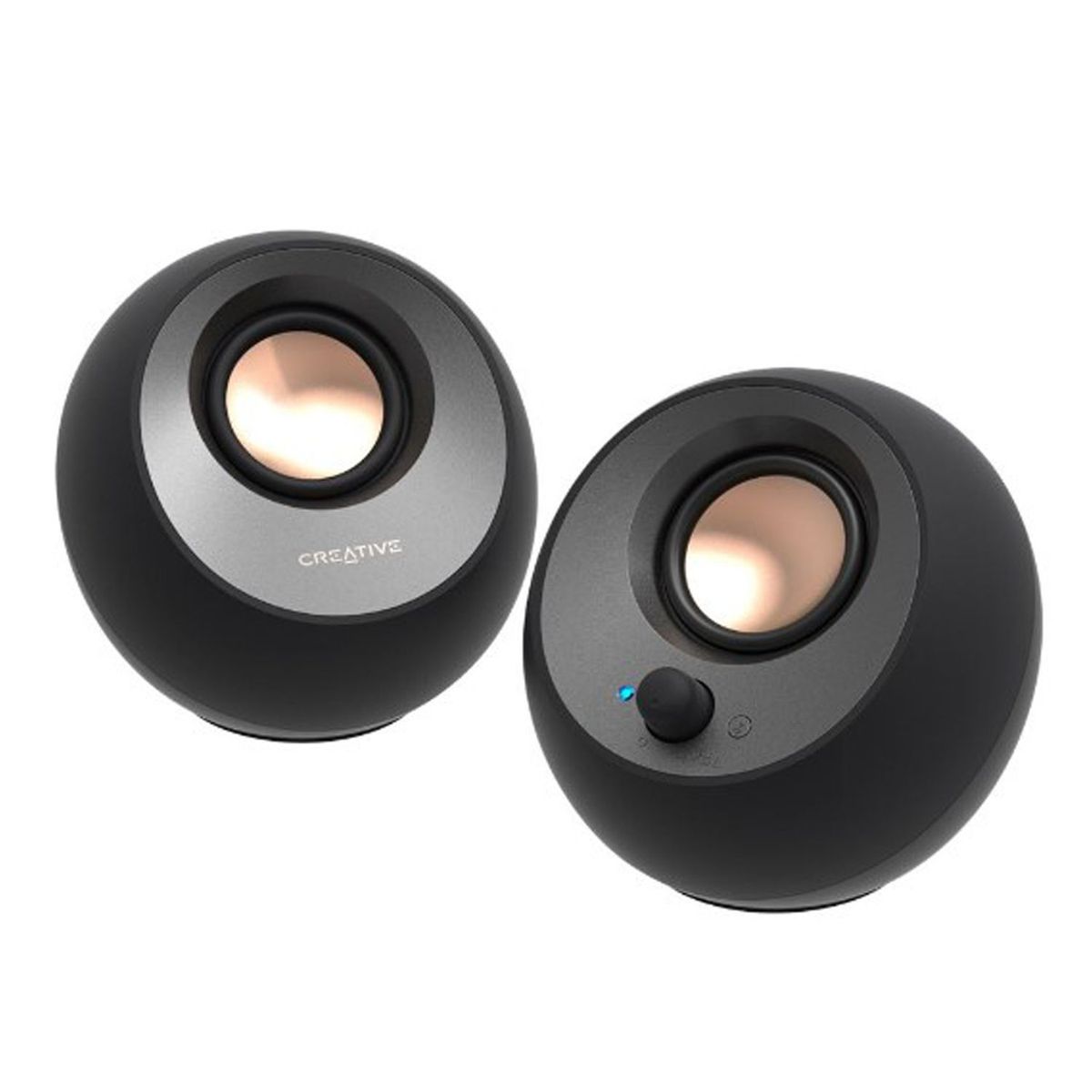 CREATIVE - Parlante Creative Pebble V3 8w-16w RMS 2.0 Bluetooth Usb-c