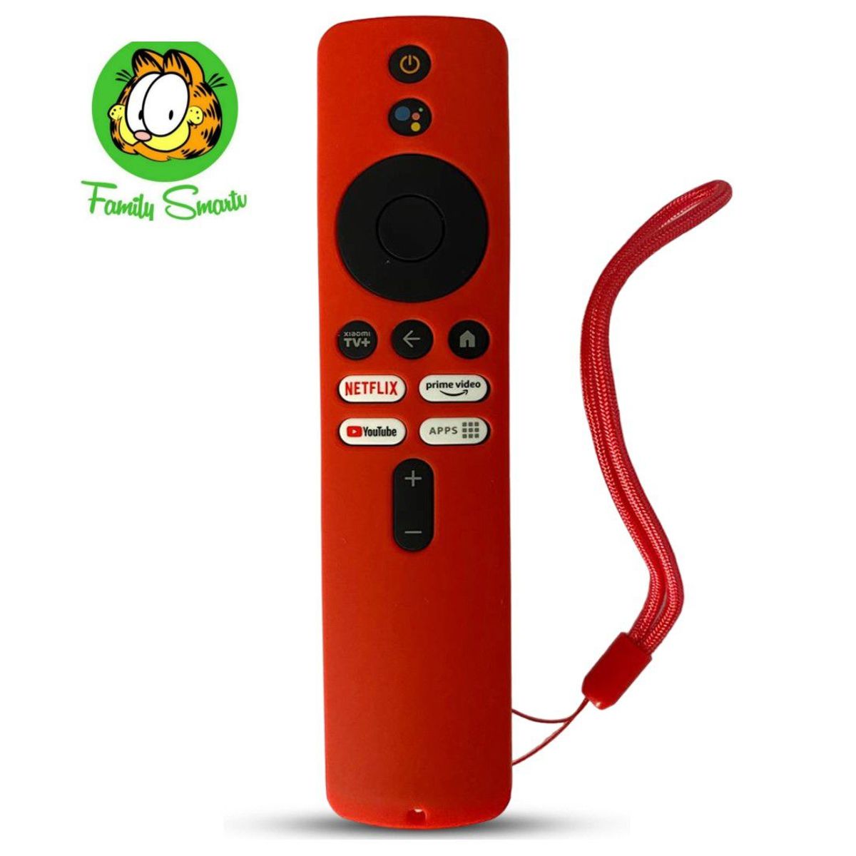 SIKAI - Funda para Control Xiaomi Mi Tv Box S 4K 2da Generación  Rojo