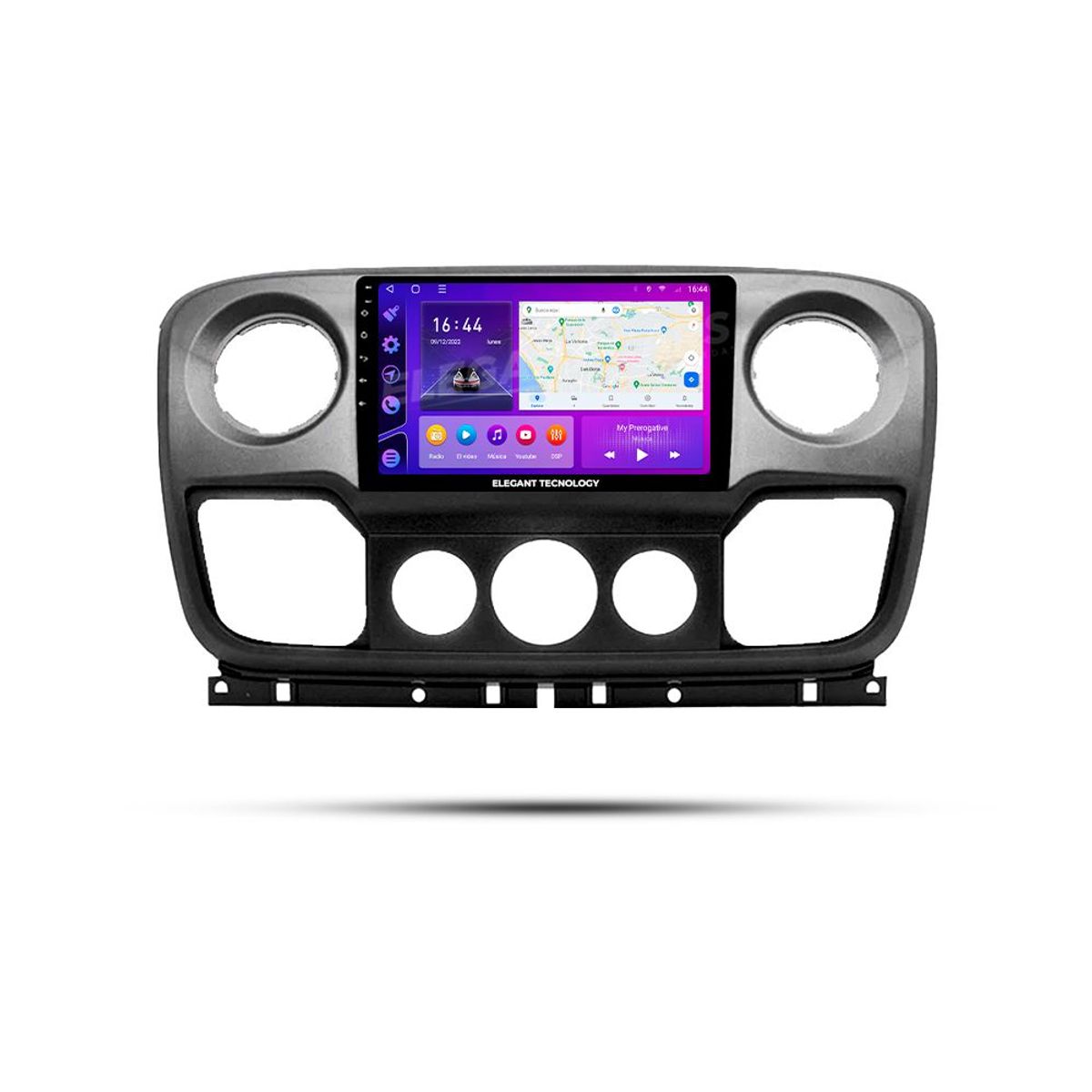 GENERICO - Autoradio Android Elegant Tecnology Renault Master Nissan NV400 2010-2021 4-64Gb 4+64GB 8 Nucleos +Chip