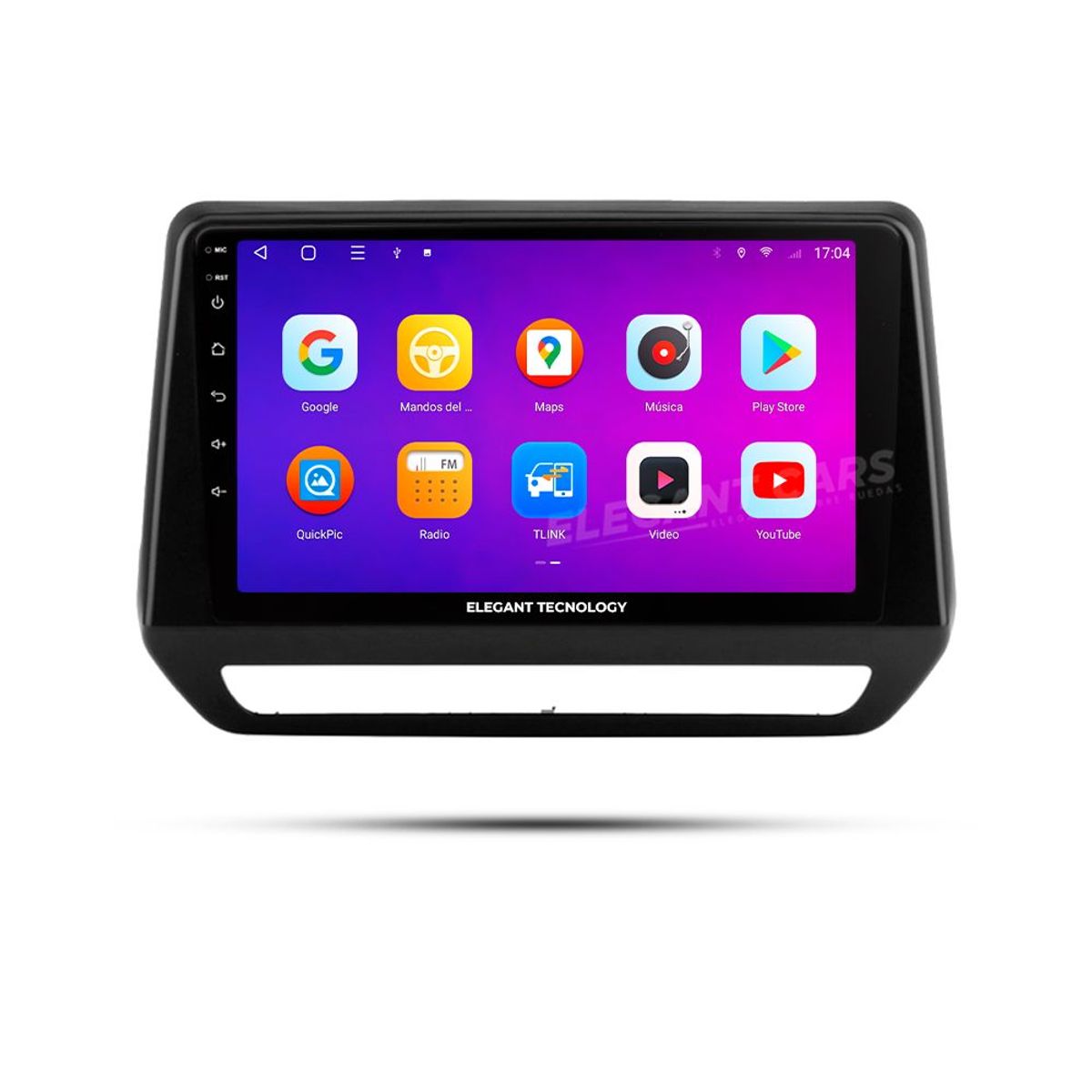 GENERICO - Autoradio Android Elegant Tecnology Renault Triber Nissan Magnite 2019-2020 4-64Gb 4+64GB 8 Nucleos +Chip