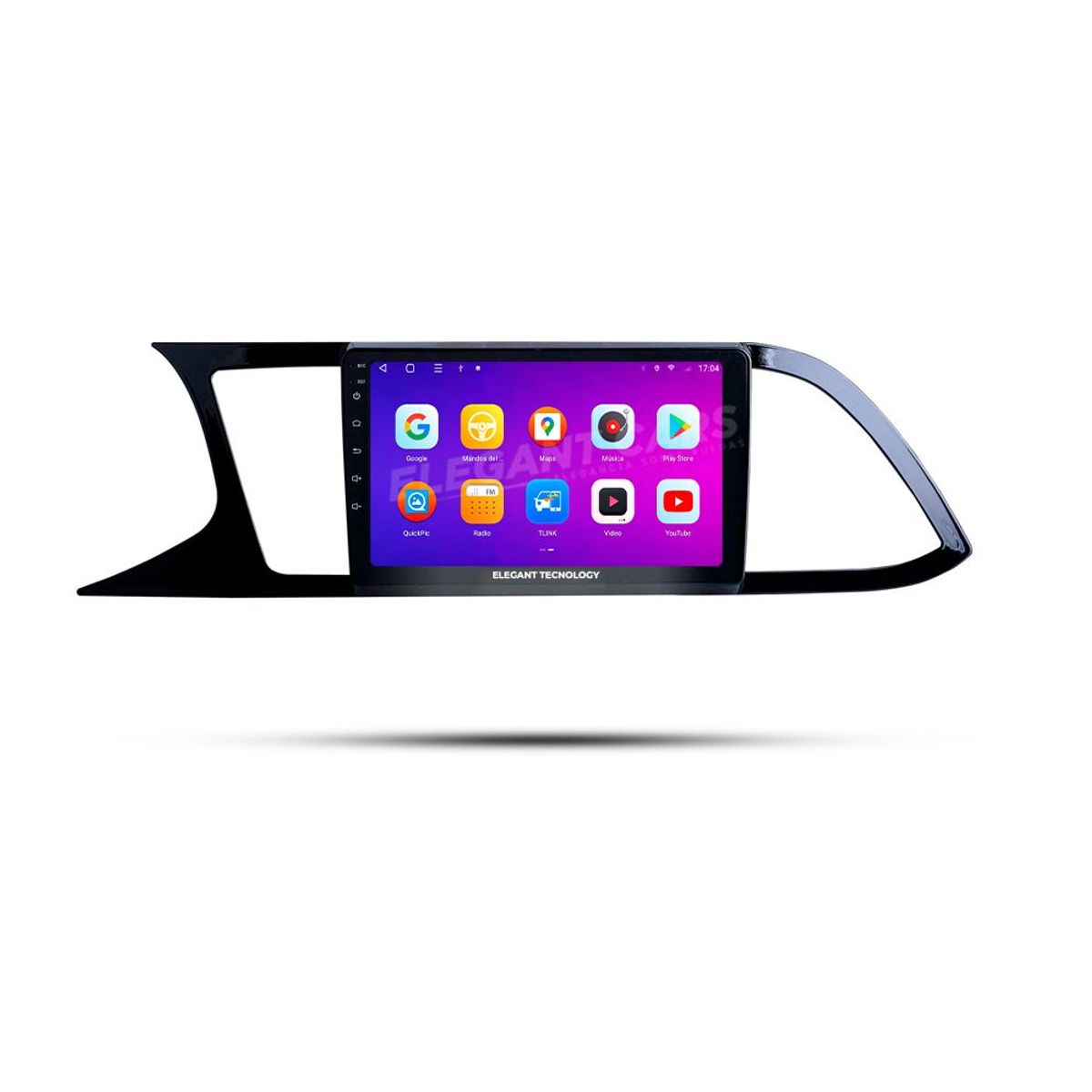 GENERICO - Autoradio Android Elegant Tecnology Seat Leon 2012-2021 4-64Gb 4+64GB 8 Nucleos +Chip