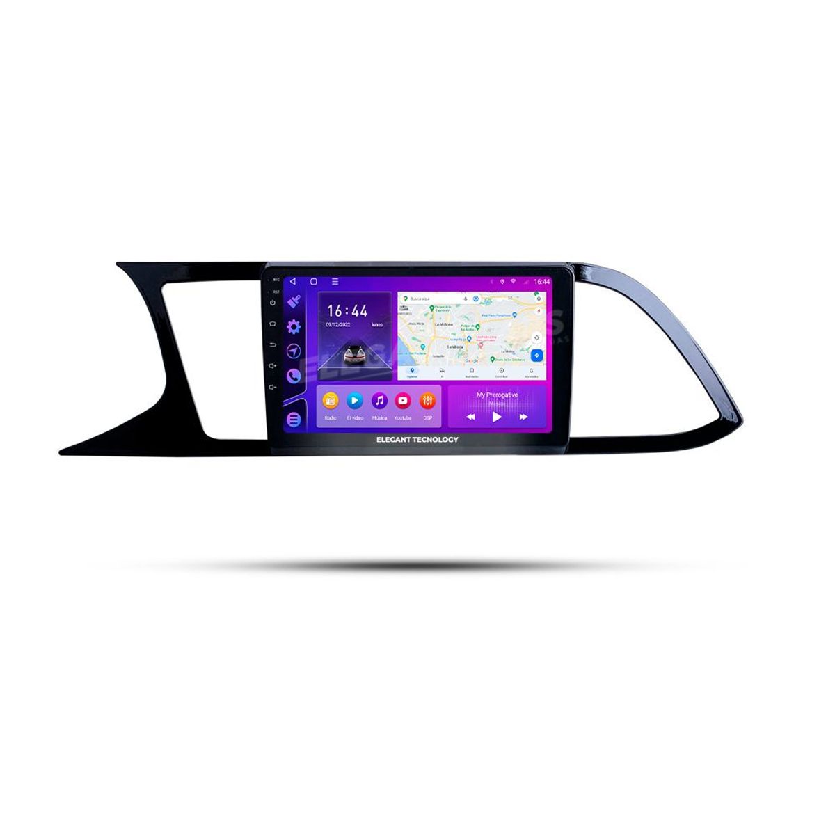 GENERICO - Autoradio Android Elegant Tecnology Seat Leon 2012-2021 4-64Gb 4+64GB 8 Nucleos +Chip