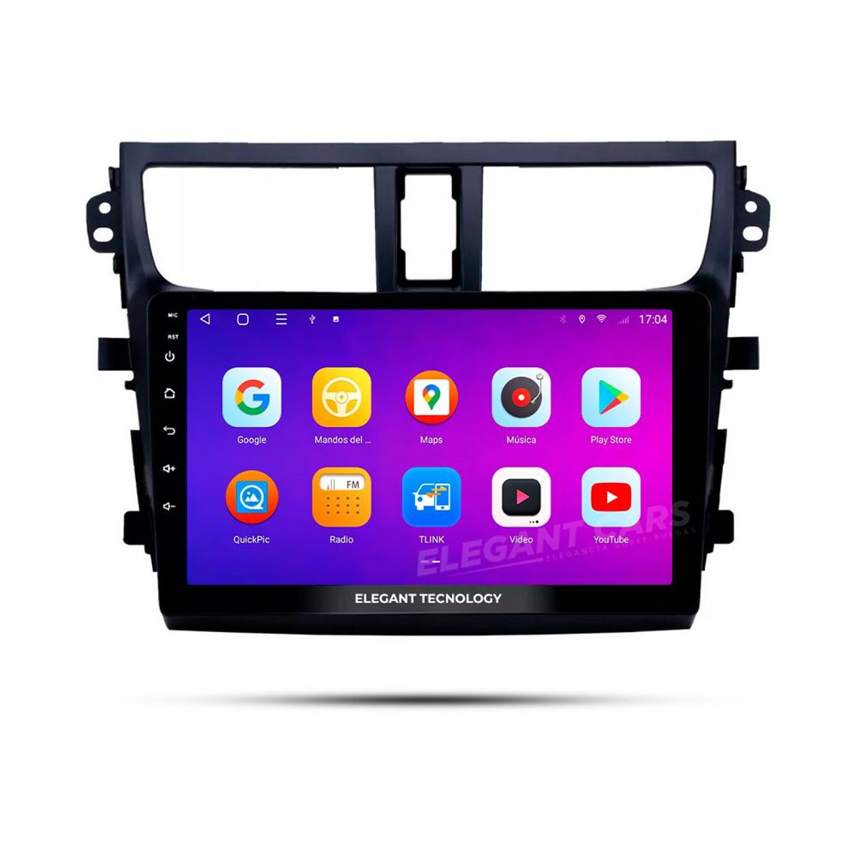 GENERICO - Autoradio Android Elegant Tecnology Susuki Celerio 2014-2019 4-64Gb 4+64GB 8 Nucleos +Chip