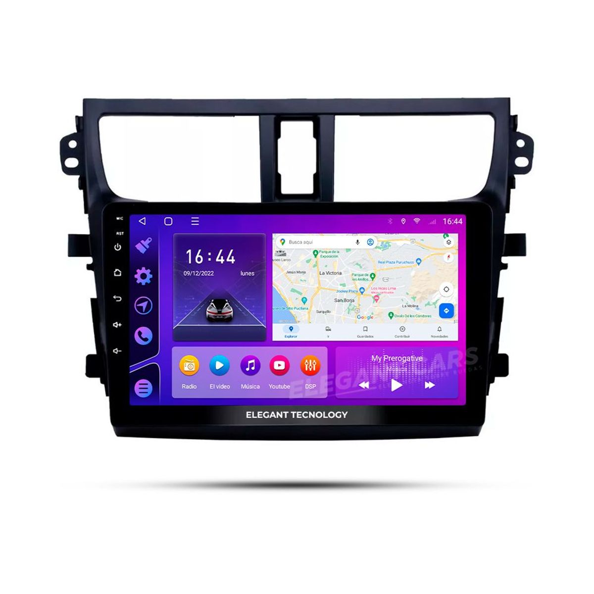 GENERICO - Autoradio Android Elegant Tecnology Susuki Celerio 2014-2019 4-64Gb 4+64GB 8 Nucleos +Chip