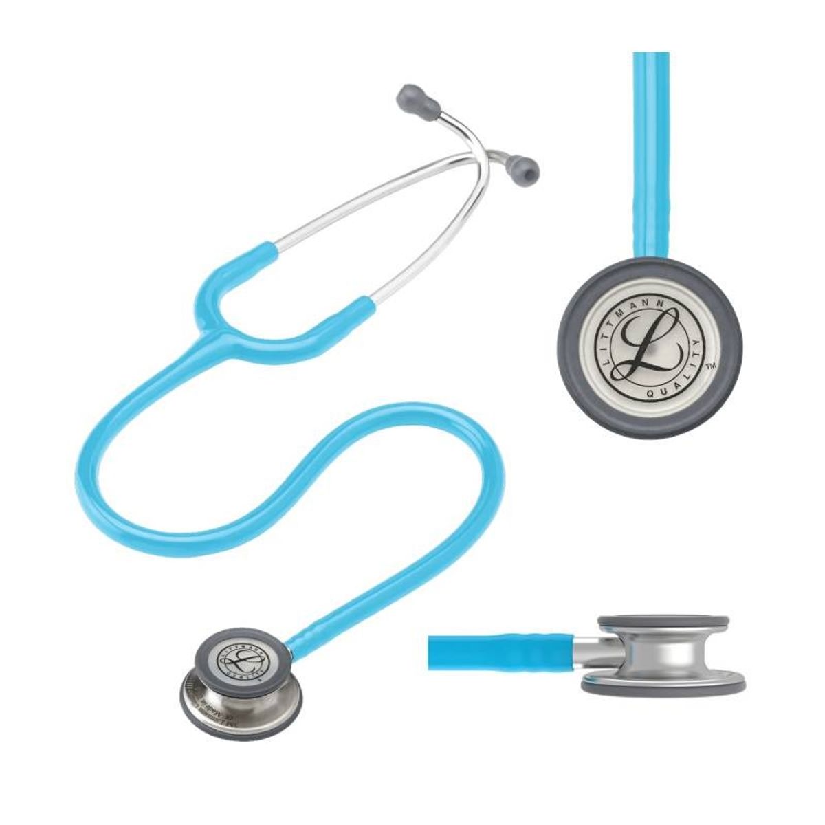 LITTMANN - ESTETOSCOPIO CLASSIC III TURQUESA 5835 + ESTUCHE