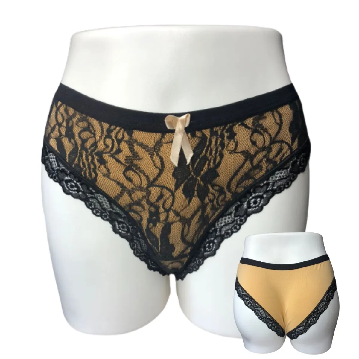 GENERICO - 3 TRUZAS modelo ENCAJE talla M_.