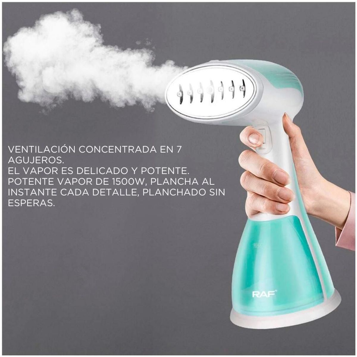 MINARI - Vaporizador de Prendas Plancha de Vapor Eléctrica R1214W