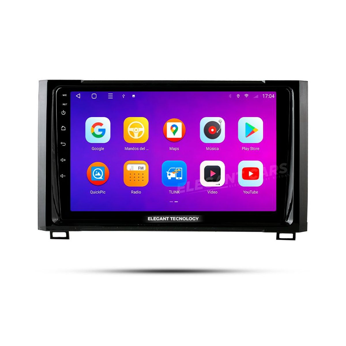 GENERICO - Autoradio Android Elegant Toyota Tundra 2014-2021 4-64Gb 4+64GB 8 Nucleos +Chip
