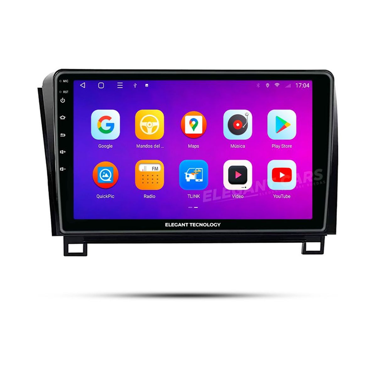 GENERICO - Autoradio Android Elegant Toyota Tundra Sequoia 2008-2013 4-64Gb 4+64GB 8 Nucleos +Chip