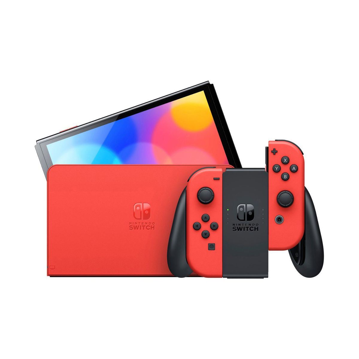 NINTENDO - Consola Nintendo Switch Oled Mario Red + Super Mario Wonder