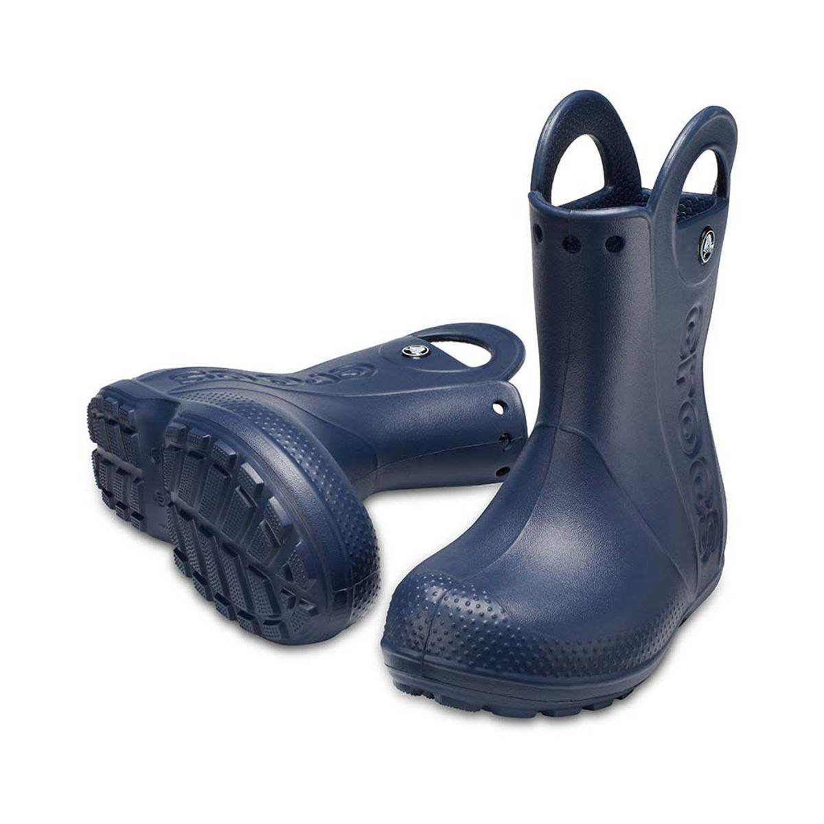 CROCS - Botas CROCS Handle It Rain Boot Navy Niños