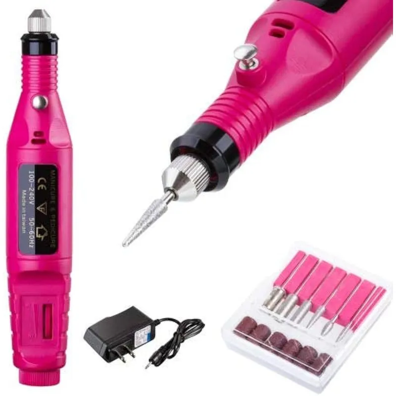 OEM - Tallador y Pulidor Eléctrico Regulable para Uñas Manicura Pedicura