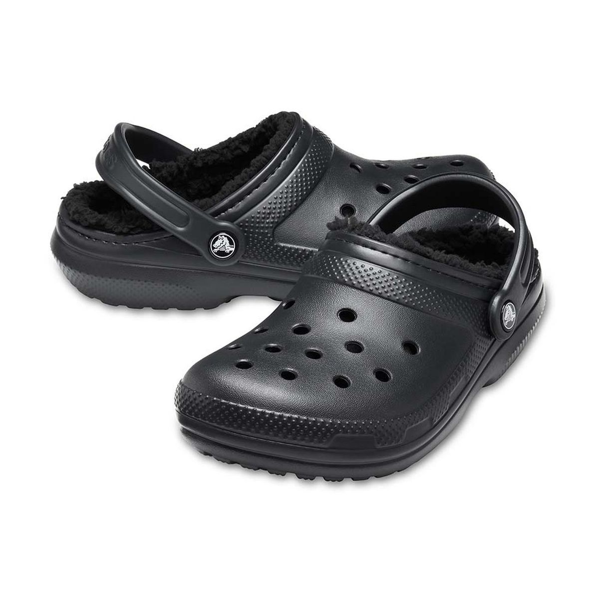 CROCS - Zuecos CROCS Classic Lined Clog Black/Black Unisex
