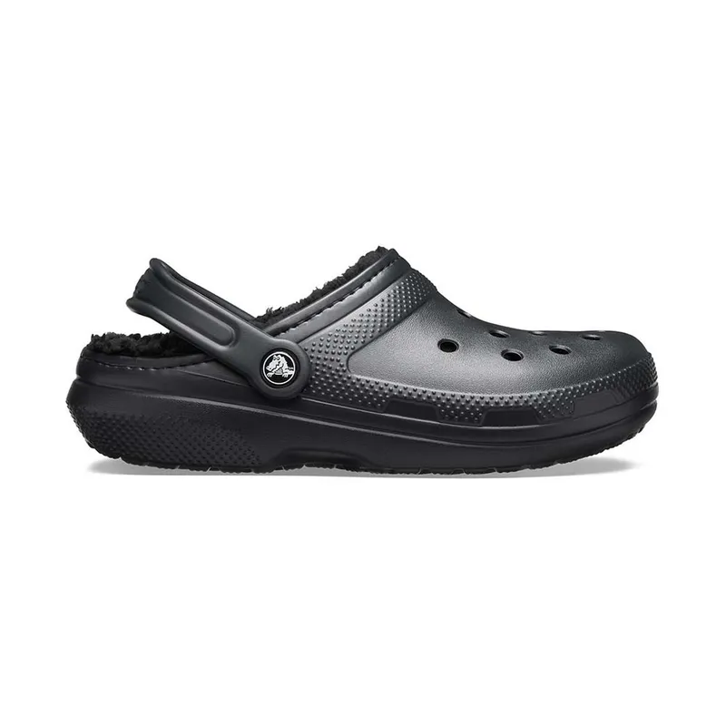 CROCS - Zuecos CROCS Classic Lined Clog Black/Black Unisex