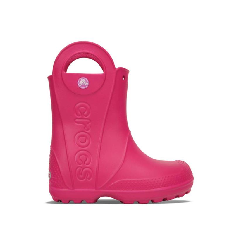 CROCS - Botas CROCS Handle It Rain Boot Candy Pink Niños