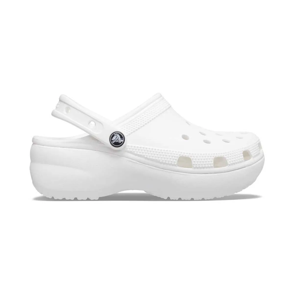 CROCS - Zuecos CROCS Classic Platform Clog White Mujer