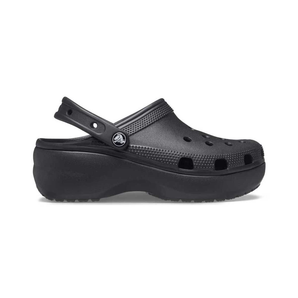 CROCS - Zuecos CROCS Classic Platform Clog Black Mujer