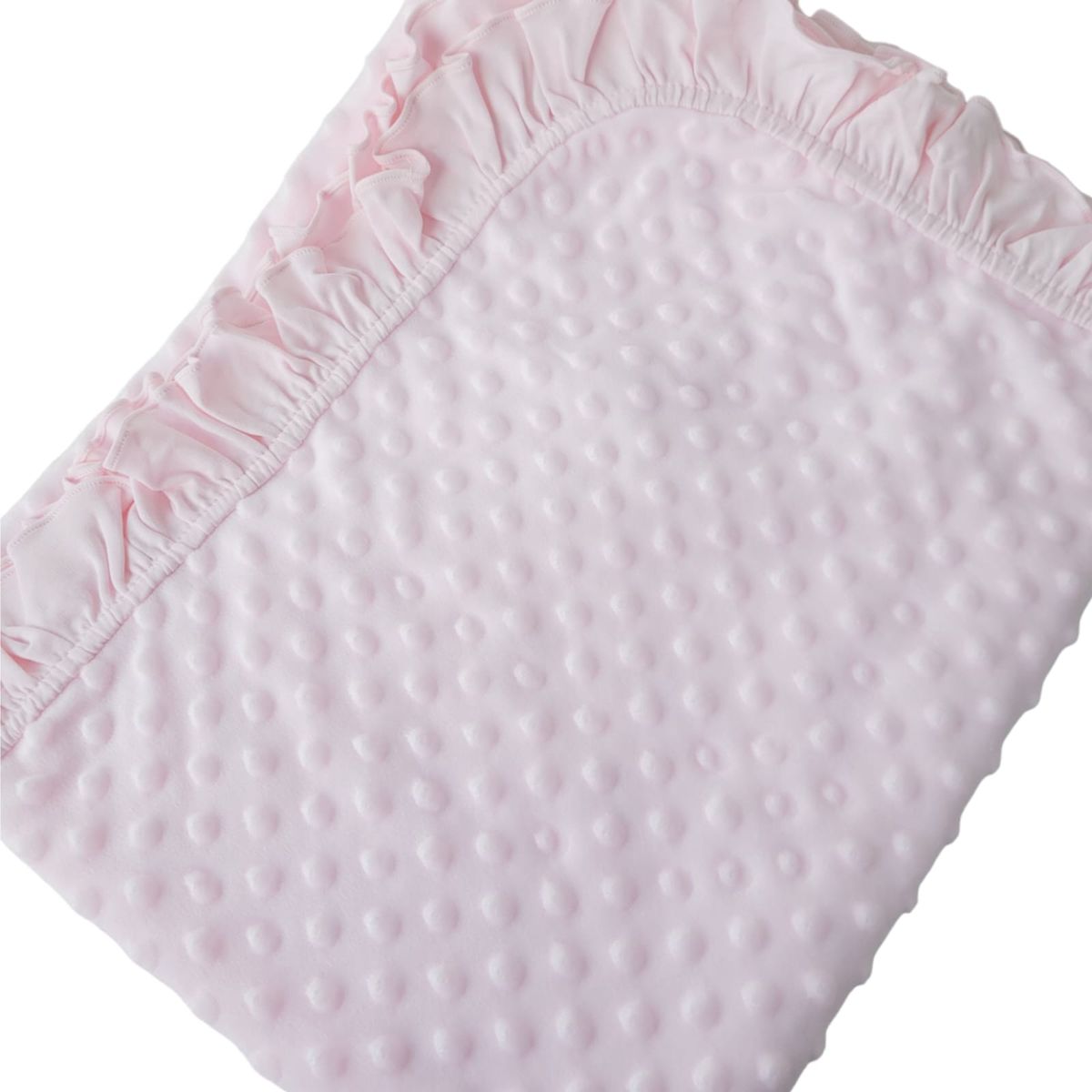 GENERICO - Manta Pima Bebé Plush Burbuja - Rosado