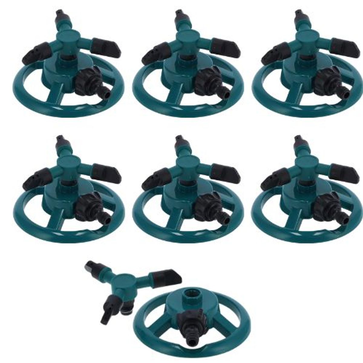 GENERICO - ASPERSOR DE JARDÍN 3 BRAZOS X 6 UNIDADES