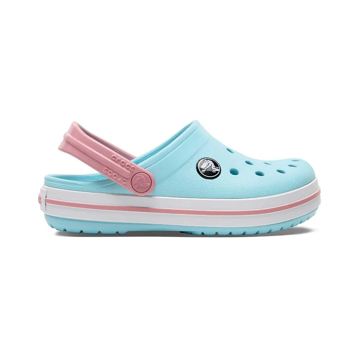 CROCS - Zuecos CROCS Crocband Clog K Ice Blue/White Niños