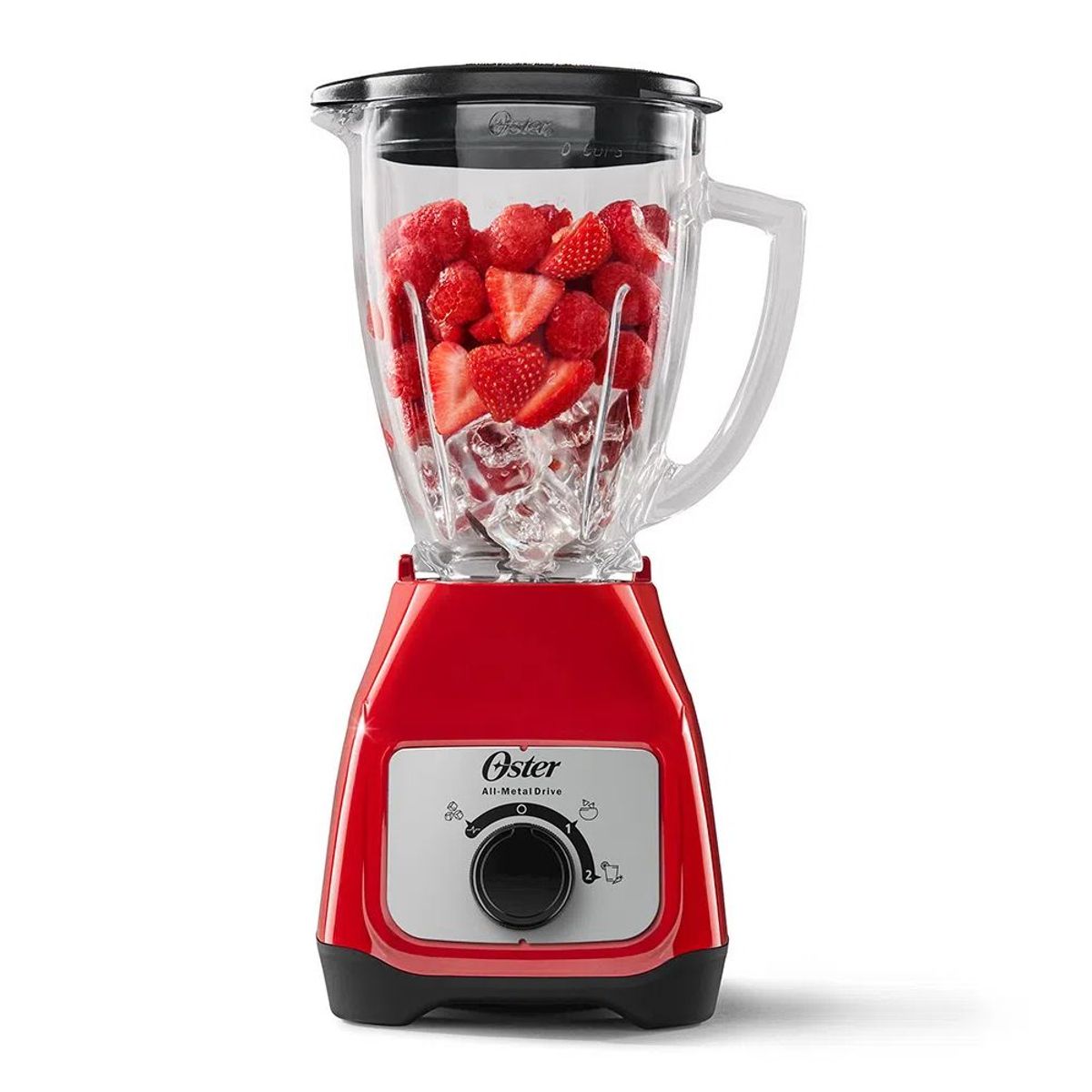 OSTER - LICUADORA OSTER 550W VASO DE VIDRIO 1.5L 2 VELOCIDADES BLSTKAGRRD053