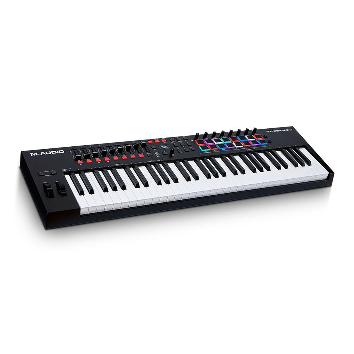M AUDIO - Controlador MIDI 61 Teclas - M-AUDIO - Oxygen Pro 61 - Negro