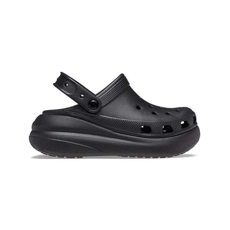 Zuecos CROCS Classic Crush Clog Black Unisex CROCS