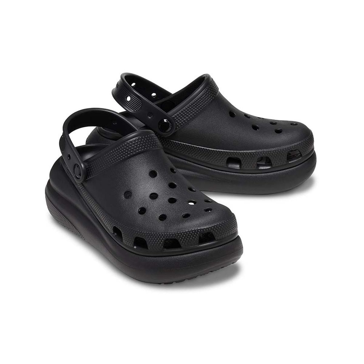 CROCS - Zuecos CROCS Classic Crush Clog Black Unisex