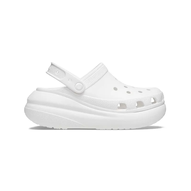 CROCS - Zuecos CROCS Classic Crush Clog White Unisex