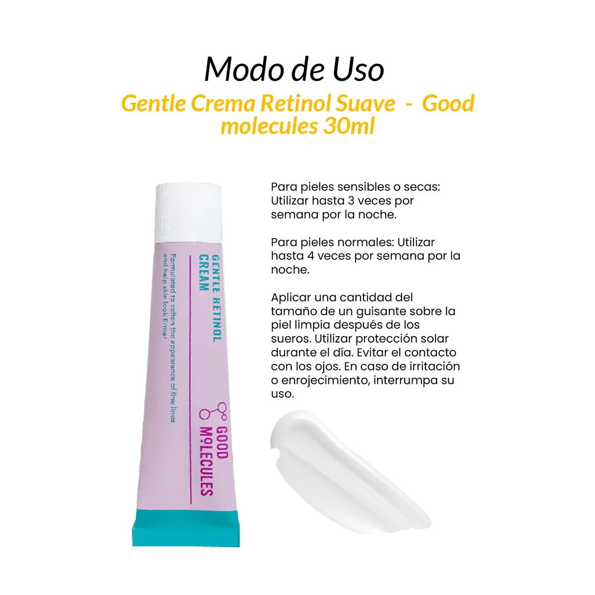 GOOD MOLECULES - Gentle Crema Retinol Suave - Good Molecules 30ml
