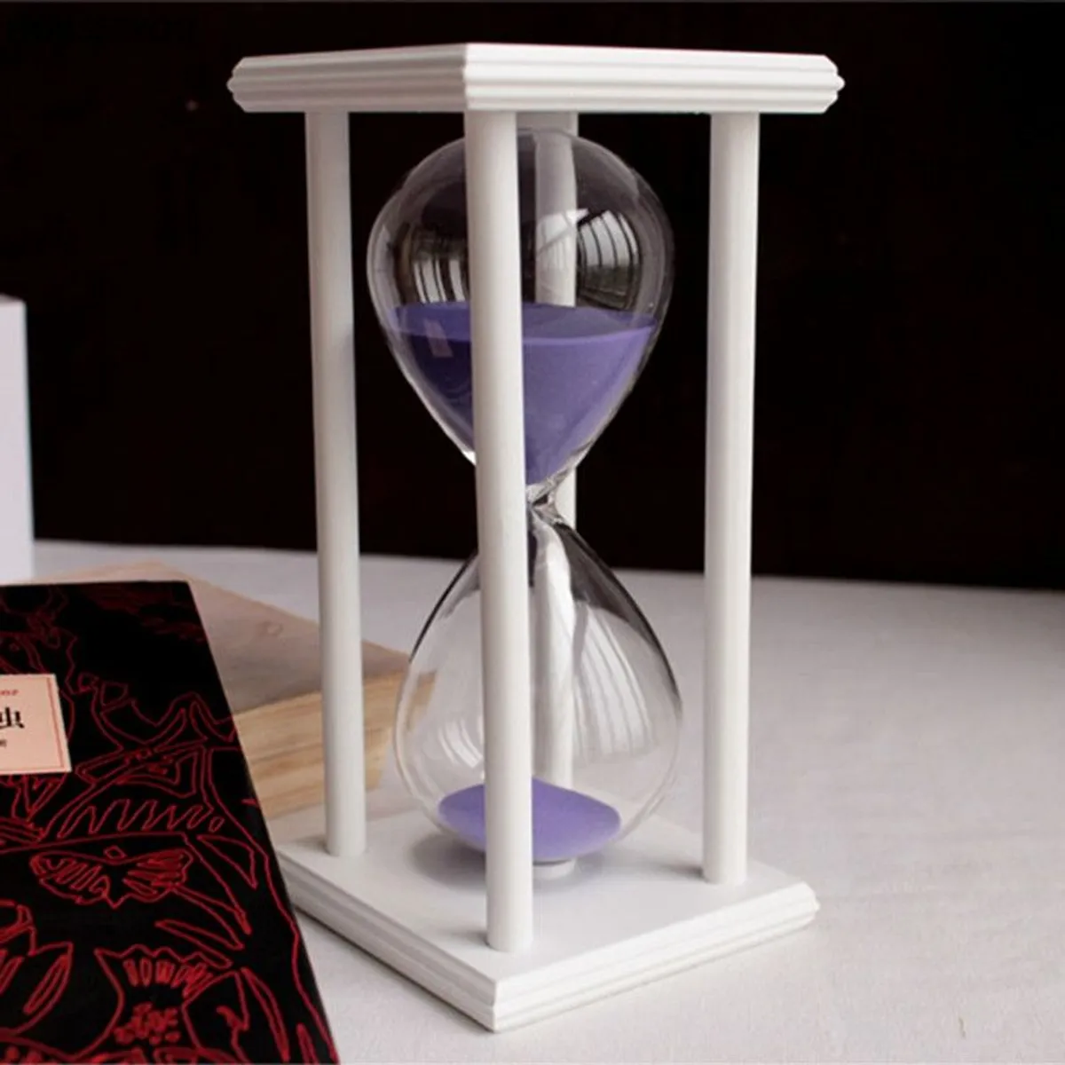 GENERICO - Reloj De Arena Adorno Para Escritorio Sala De 30min