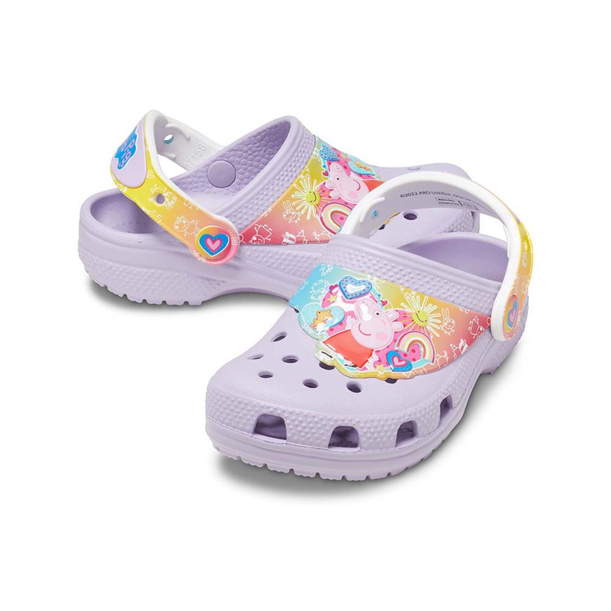 CROCS - Zuecos CROCS Classic FL IAM Peppa Pig Clog T Lavender Niños
