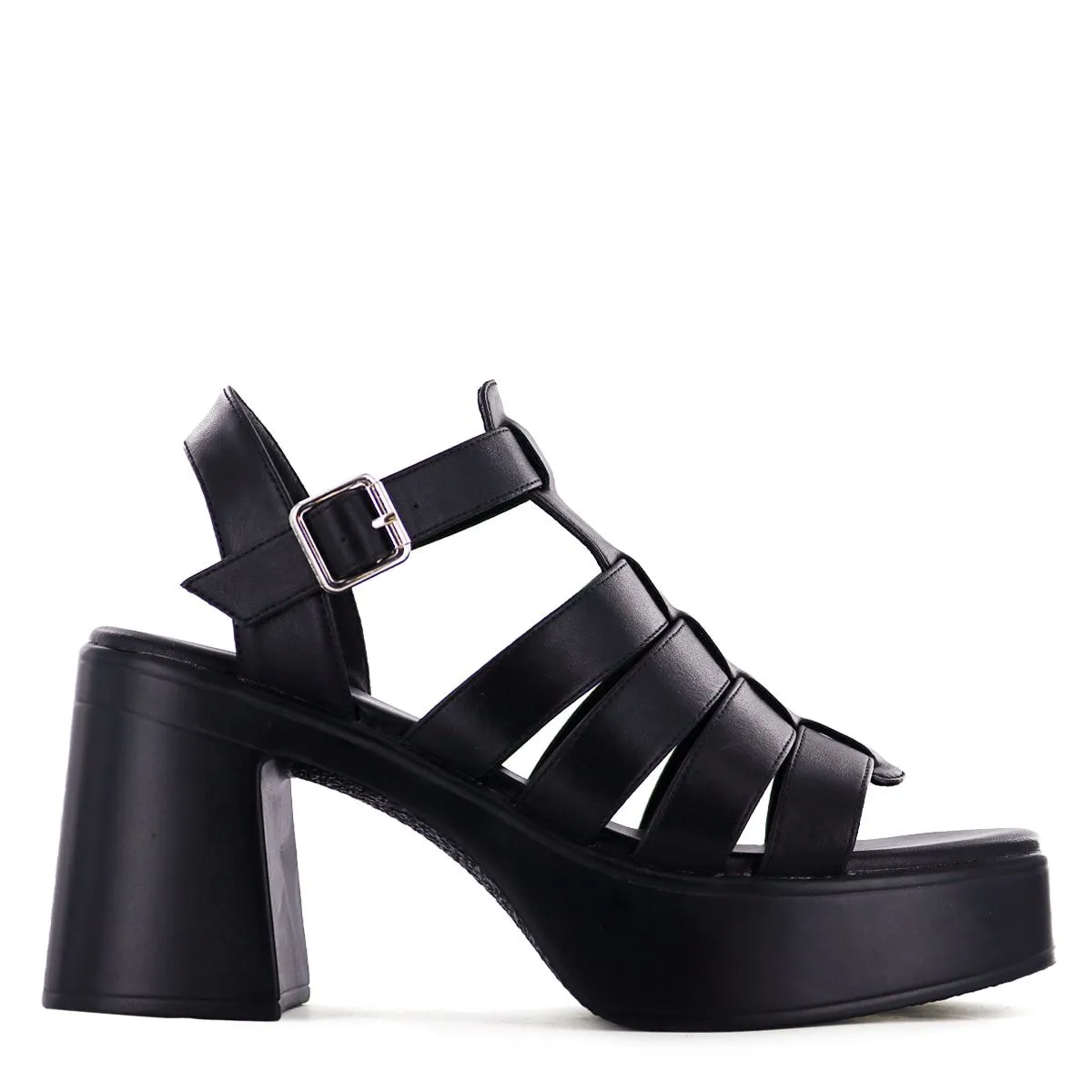 IMPULS - Sandalias con Taco Mujer Impuls Ariana04 Negro