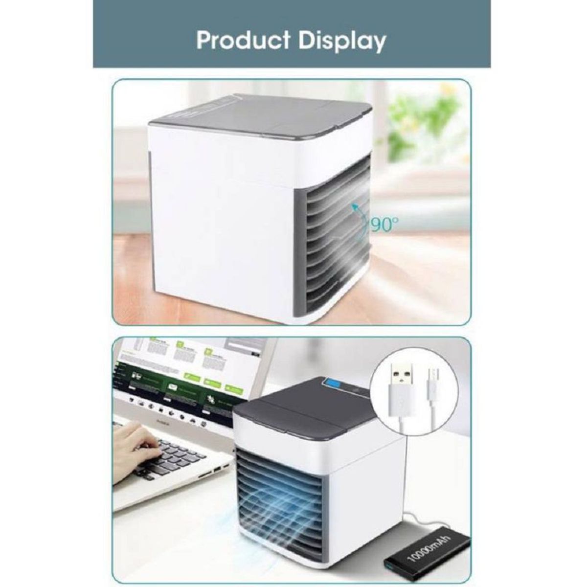 GENERICO - Mini Aire Acondicionado Portatil Enfriador De Aire