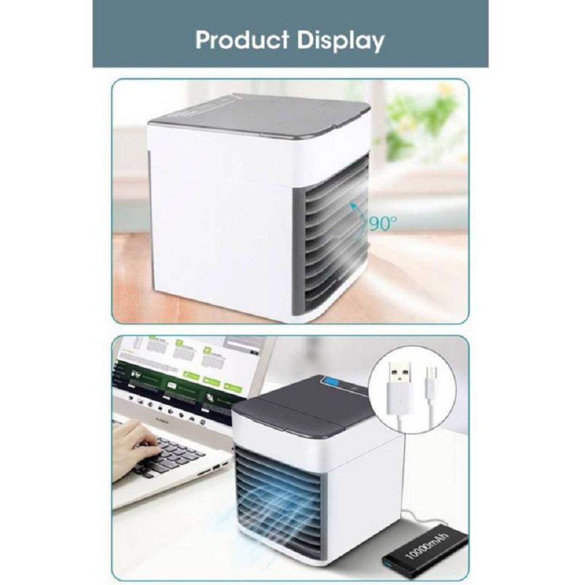 GENERICO - Mini Aire Acondicionado Portatil Enfriador De Aire