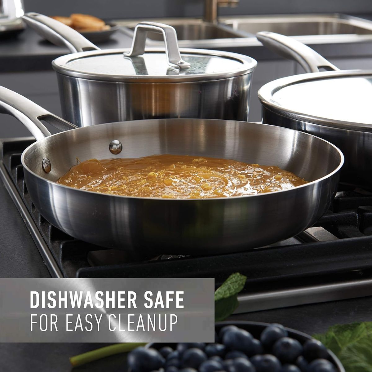 CALPHALON CONTEMPORARY - Sartén Calphalon de acero inoxidable 25 cm