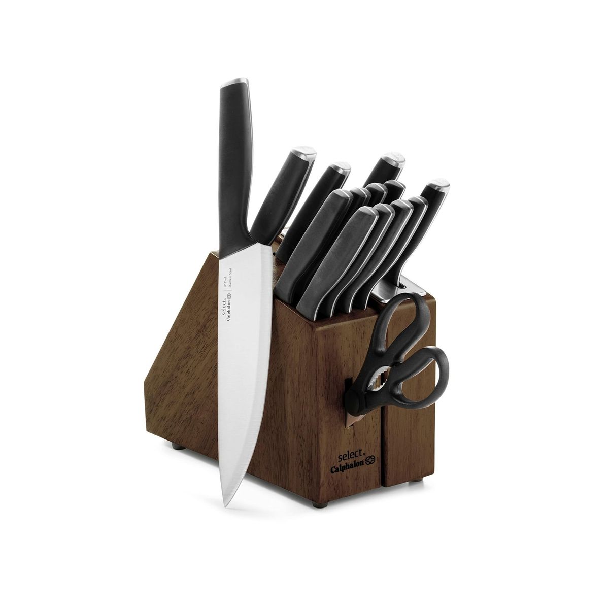 CALPHALON CONTEMPORARY - Set de cuchillos Calphalon con tecnología SharpIN 15 piezas