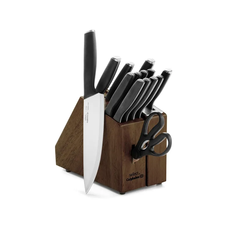 CALPHALON CONTEMPORARY - Set de cuchillos Calphalon con tecnología SharpIN 15 piezas