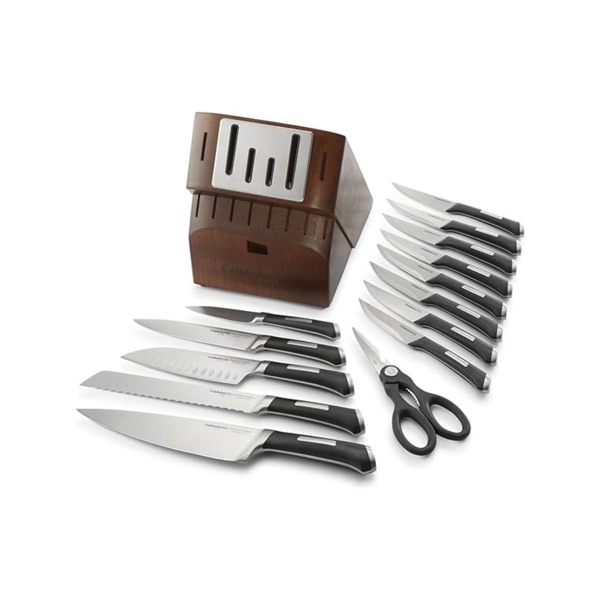 CALPHALON CONTEMPORARY - Set de cuchillos Calphalon con tecnología SharpIN 15 piezas