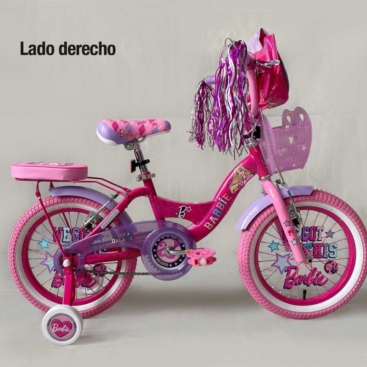 BARBIE - BICICLETA BARBIE ARO 16