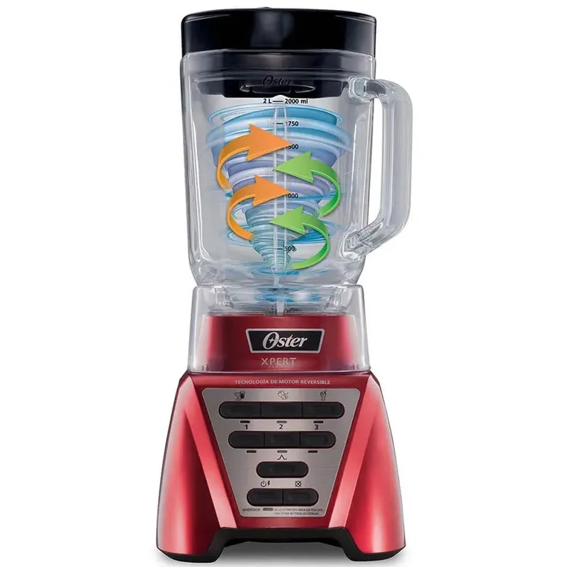 OSTER - Licuadora Oster Xpert Series 2L 1100W BLST3A-R2G Rojo