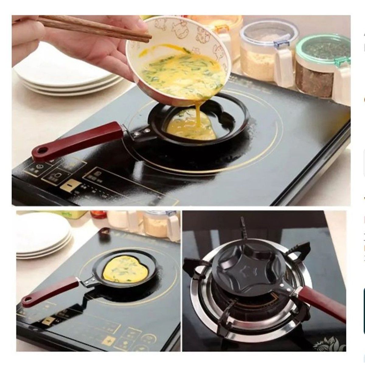 GENERICO - Mini Sartén con Diseño  - Teflon