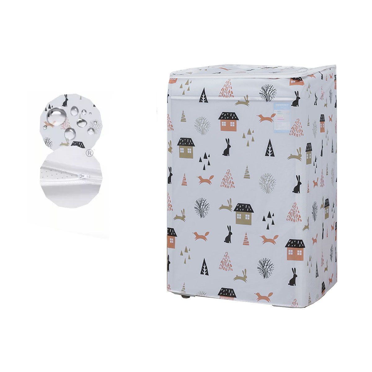 42AROZINA - Funda  Cobertor Impermeable Lavadora Frontal Secadora