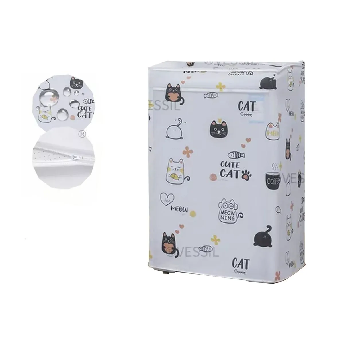 42AROZINA - Funda  Cobertor Impermeable Lavadora Frontal Secadora